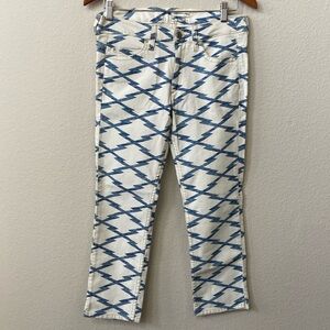 Isabel Marant Etoile Nelly Printed Skinny Jeans | Crops | B&W | GUC | 36 / 4